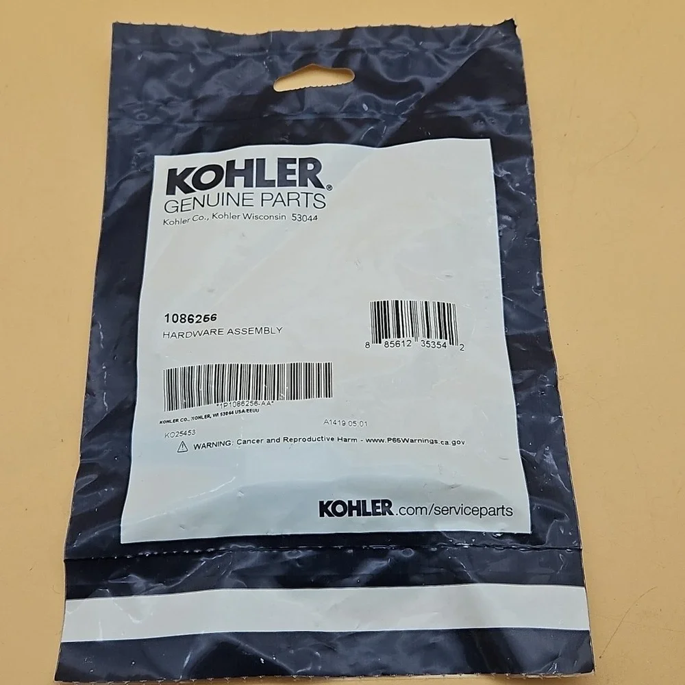 Kohler 1086256 Hardware Assembly Genuine Parts Brand New